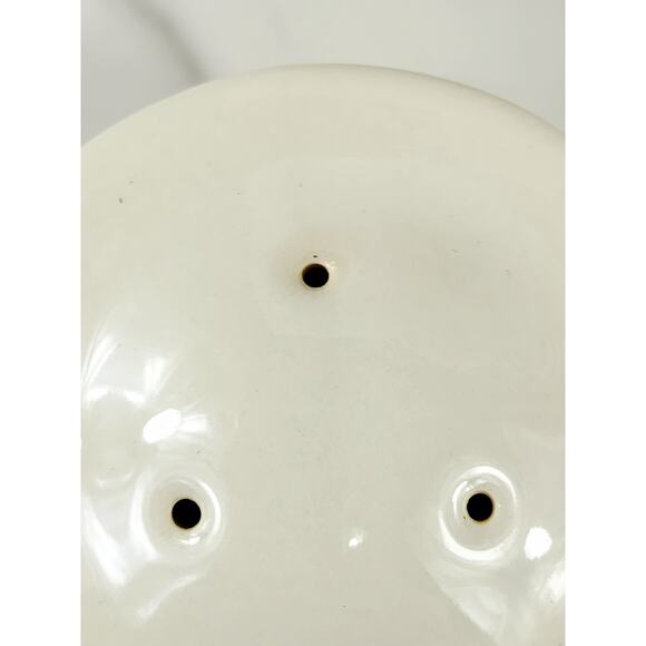 Pfaltzgraff Salt & Pepper Shakers Juniper 3" Stoneware 90's Green Mauve Vintage - Picture 12 of 13